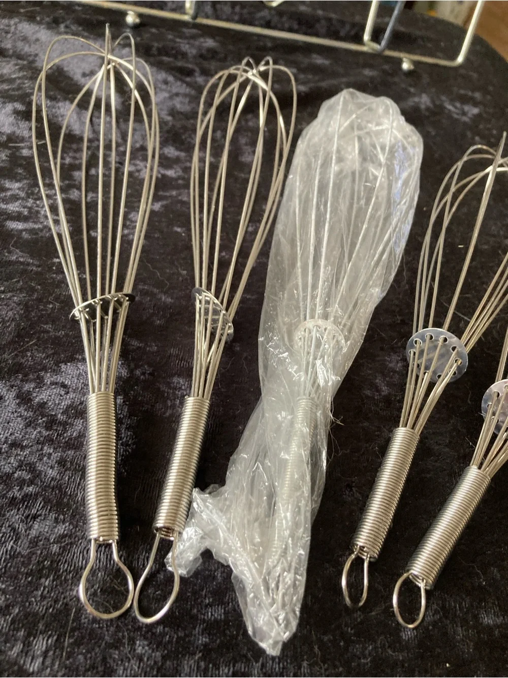 Stainless Steel Whisk Set - Silver